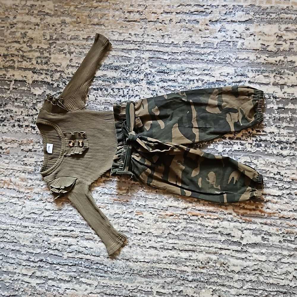Camo Matching set (6-9 m)